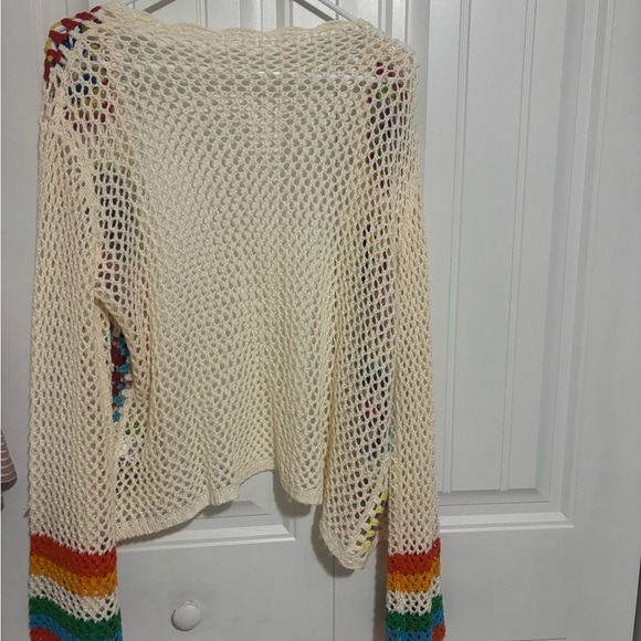 Multi Color Boho style Cardigan - Picture 2 of 5
